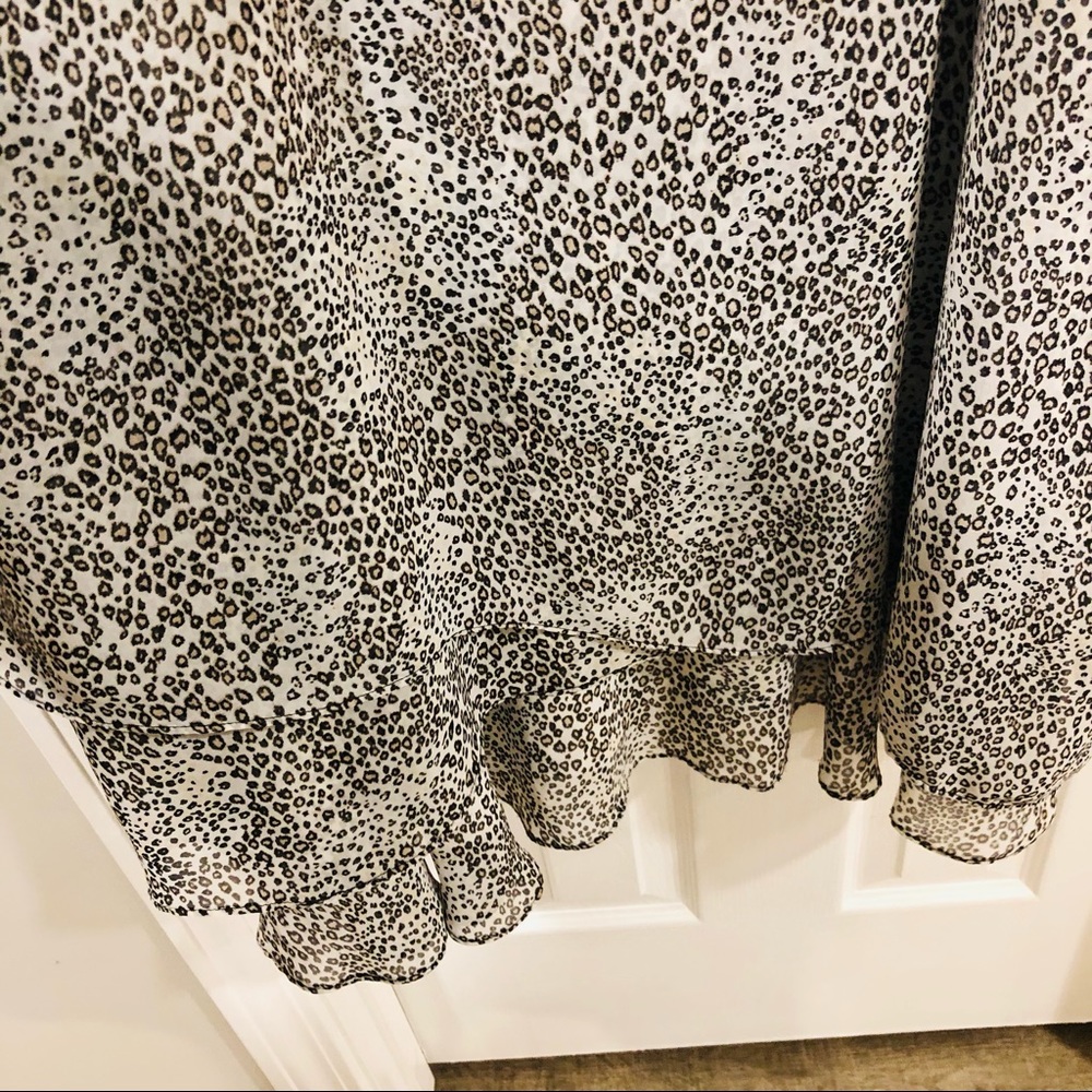 Bison Bisou Leopard Flirty Tank Dress - Picture 9 of 13